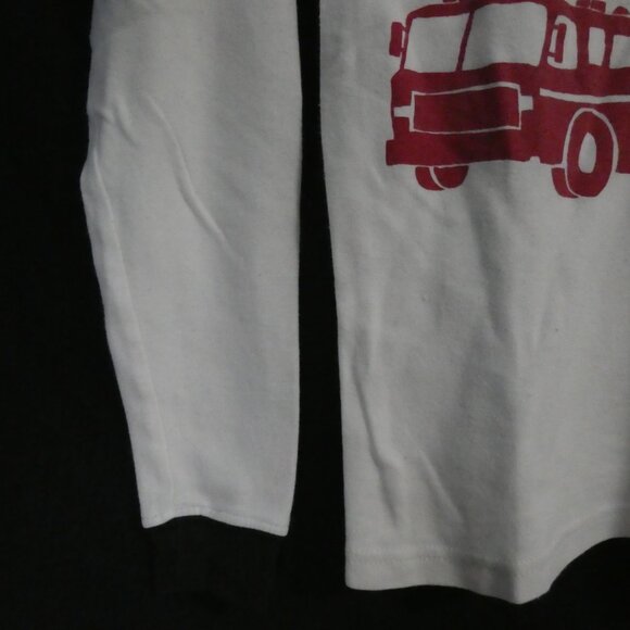 CARTER'S | size 10 | Emergency Responders White Long Sleeve Graphic Tee - Picture 6 of 15